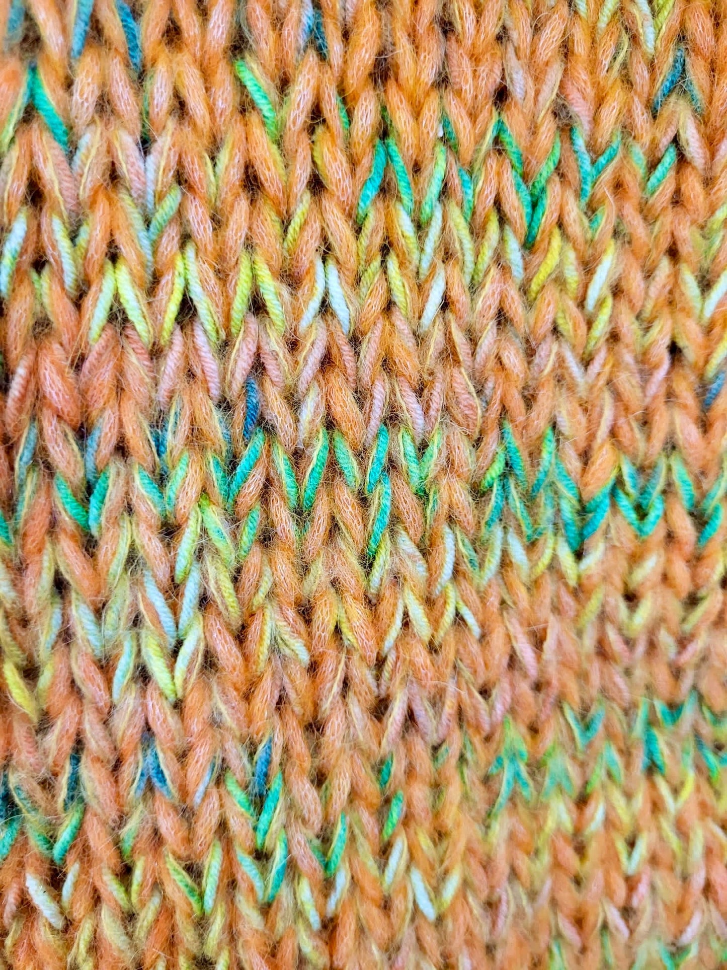 DUNE Soft Sweater, Hand Knit Jumper, Orange Sweater, Burnt Orange, Alpaca Sweater, Ready to Ship