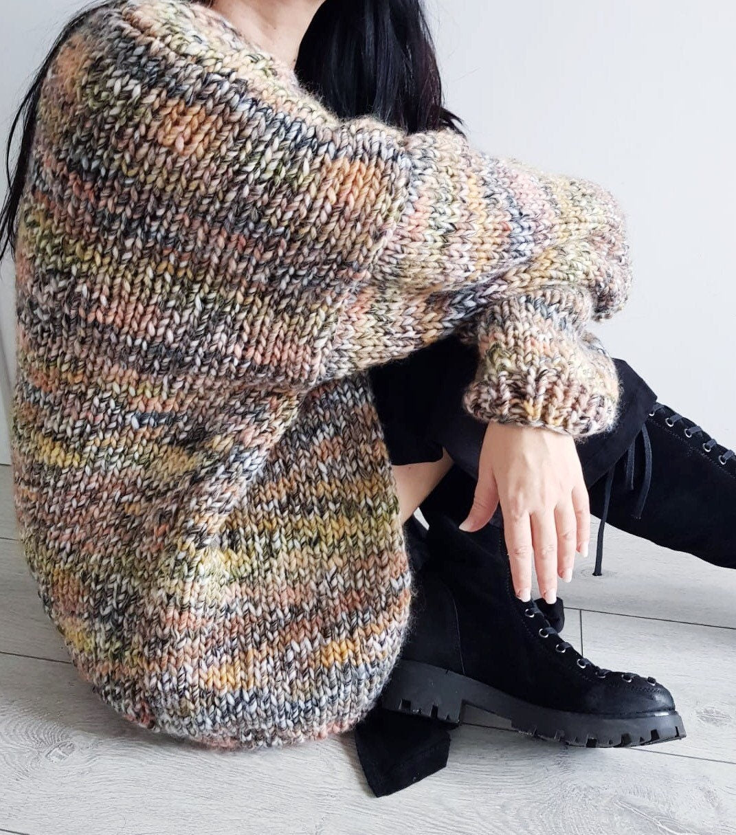Honey Love Oversized Cardigan, Oversized Cardigan, Chunky Cardigan, Chunky Jumper, Soft Handmade Cardigan, Knitted Cardigan, Handmade